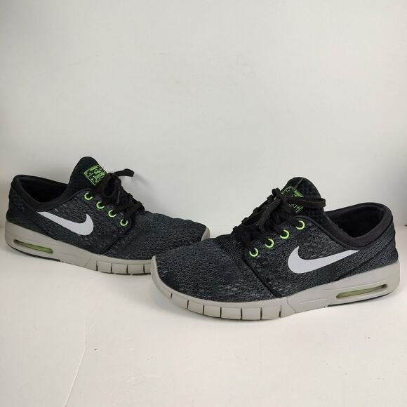 Nike SB Stefan Janoski Max grey active streetwear skater sneakers mens 11.5 - Picture 2 of 10
